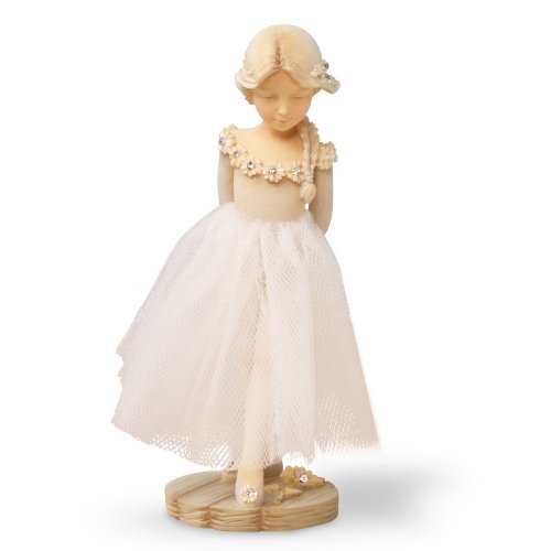 エネスコ Enesco 置物 インテリア 海外モデル アメリカ Enesco Foundations April Birthstone Ballerina Figurine, 5-Inchエネスコ Enesco 置物 インテリア 海外モデル アメリカ