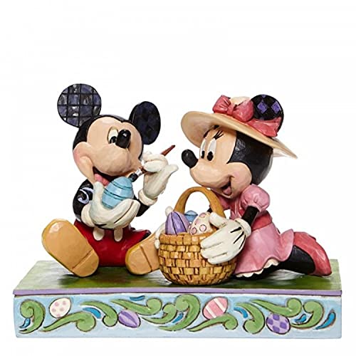 エネスコ Enesco ミッキーとミニーのイースター ディズニートラディションズ ジム・ショア 約11センチ 6008319  ミッキーマウス フィギュア インテリア