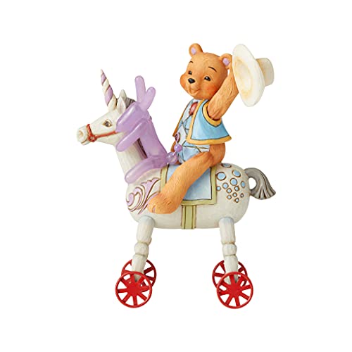 エネスコ Enesco 飾りつけ 室内装飾 外国で真似形 亜米利加 Enesco Jim Shore Button and Squeaky Riding a Unicorn Toy Figurine, 7.09 Inch, Multicolorエネスコ Enesco 飾りつけ 室内装飾 外国で真似形 亜米利加