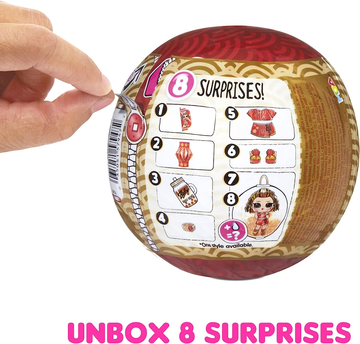 エルオーエルサプライズ 人形 ドール 【送料無料】LOL Surprise Year of The Tiger Doll Good Wishes Baby with 8 Surprises, Lunar New Year Doll, Accessories, Limited Edition Dollエルオーエルサプライズ 人形 ドール