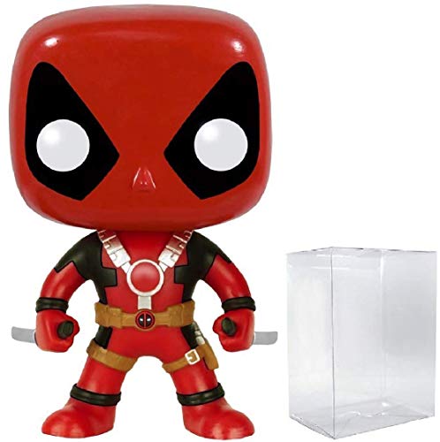 ファンコ FUNKO フィギュア 人形 アメリカ直輸入 Funko Pop! Marvel Heroes: Deadpool with Two Swords #111 Vinyl Figure (Bundled with Pop Box Protector Case)ファンコ FUNKO フィギュア 人形 アメリカ直輸入｜angelica