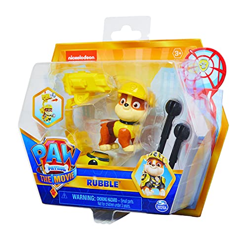 PAW PATROL ケント　フィギュア バッジ付き タカラトミー パウ・パトロール ワンアクションフィギュア