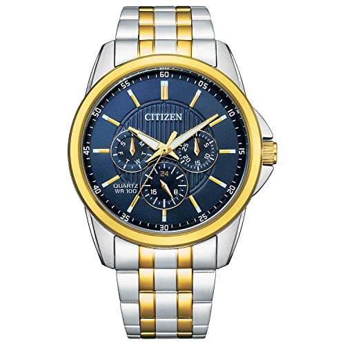 腕時計 シチズン 逆輸入 海外モデル 海外限定 Citizen Quartz Mens Watch, Blue Dial, Stainless Steel, Classic, Silver腕時計 シチズン 逆輸入 海外モデル 海外限定｜angelica