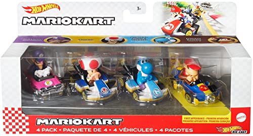 ホットウィール GRN17 マリオ　ワイルドウイング ホットウィール マリオカート マリオ（ワイルドウイング