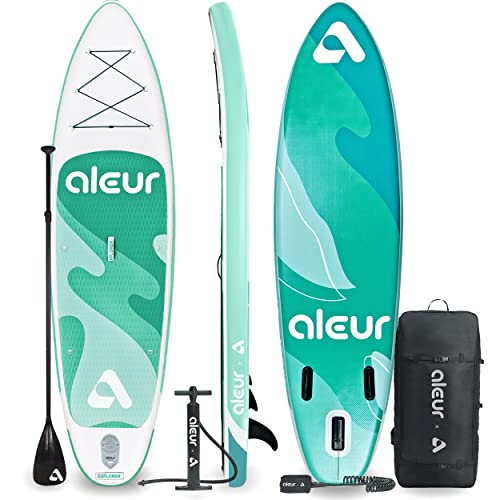 超新作 スタンドアップパドルボード マリンスポーツ サップボード Supボード Aleur Explorer Inflatable Stand Up Paddle Board Package W Premium Sup Accessories Backpack Nonスタンドアップパドルボード Appelectric Co Il