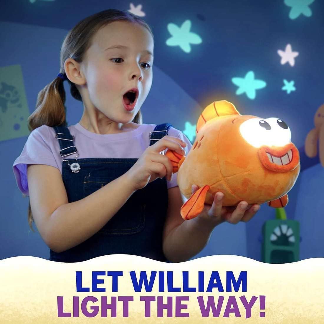 プレゼント ベイビーシャーク baby shark アメリカ直輸入 知育玩具 大人気 WowWee Baby Shark's Big Show  William Fishlight Plush Toy Doubles as Kids Flashlight ? Includes Sounds  and Musicベイビーシャーク orchidiapharma.com