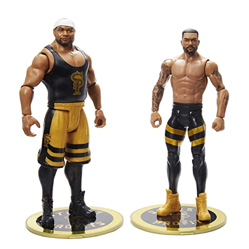 WWE フィギュア アメリカ直輸入 人形 プロレス ?WWE Angelo Dawkins and Montez Ford Championship Showdown 2 Pack 6 in Action Figures High Flyers Battle Pack for Ages 6 Years Old and Up?WWE フィギュア アメリカ直輸入 人形 プロレス｜angelica
