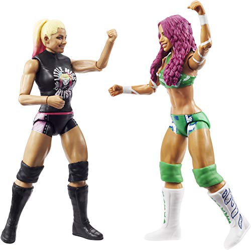 WWE フィギュア アメリカ直輸入 人形 プロレス ?WWE Sasha Banks vs Alexa Bliss Championship Showdown 2 Pack 6 in Action Figures Monday Night RAW Battle Pack for Ages 6 Years Old and Up?WWE フィギュア アメリカ直輸入 人形 プロレス｜angelica
