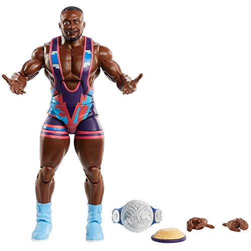 WWE フィギュア アメリカ直輸入 人形 プロレス WWE Big E Elite Series #79 Deluxe Action Figure with Realistic Facial Detailing, Iconic Ring Gear & AccessoriesWWE フィギュア アメリカ直輸入 人形 プロレス｜angelica