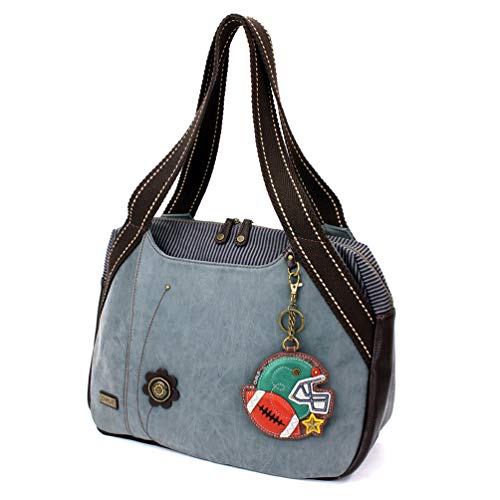 chala 御徒面子 継ぎ切れ 袋 愛くるしい CHALA Bowling Bag - Football - Indigochala 御徒面子 継ぎ切れ 袋 愛くるしい
