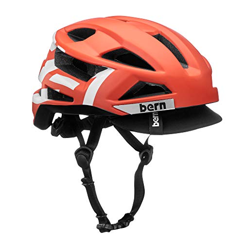 ヘルメット 自転車 サイクリング 輸入 クロスバイク BERN, FL-1 Pave Helmet, Matte Red Type, Largeヘルメット 自転車 サイクリング 輸入 クロスバイク