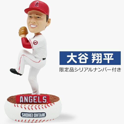 MLB 天使の都市・エンゼルス 大谷翔平 ボブルヘッド 首商い口あやつり人形 ベイスボール 水差し ピッチャー 2018ひな形 禾穀類No.付 FOCO社製