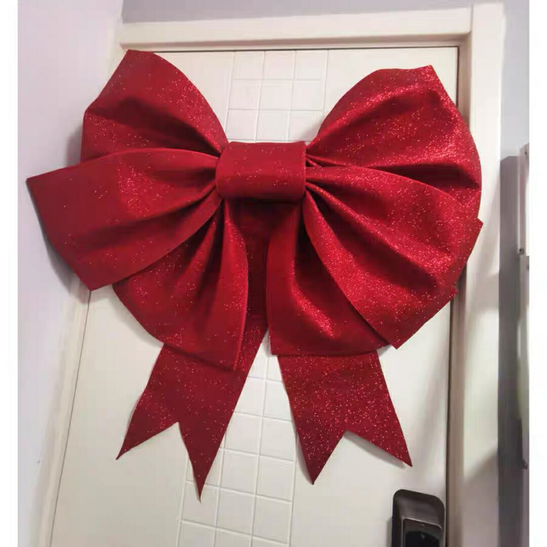 ビッグリボン 大型リボン立体型リボン　納車式 クリスマス飾り　結婚式 装飾 1m｜SSG SHOP