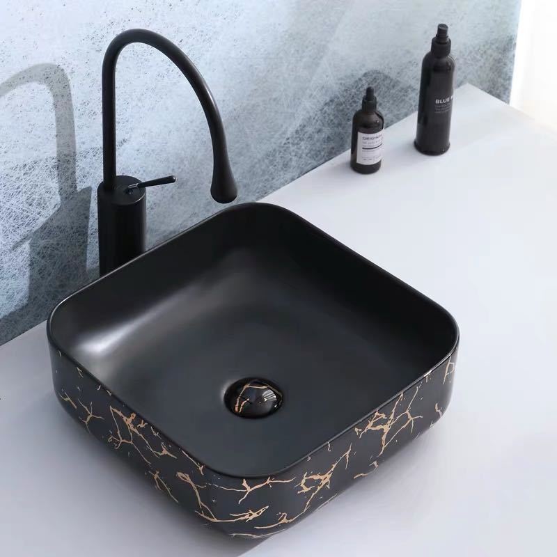 洗面ボウルセット 洗面ボール 陶器 手水鉢 ．手洗器 手洗い鉢 洗面器 蛇口 排水金具付．