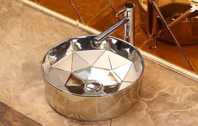 洗面台 洗面ボウルセット 洗面ボール 陶器 手水鉢 手洗器 手洗い鉢 洗面器 蛇口 排水金具付き