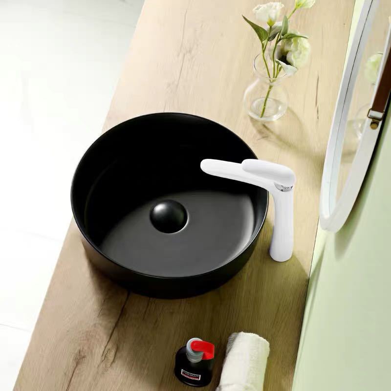 洗面ボウルセット 洗面ボール ．陶器手水鉢 手洗器 手洗い鉢 洗面器 蛇口 排水金具付き｜SSG SHOP