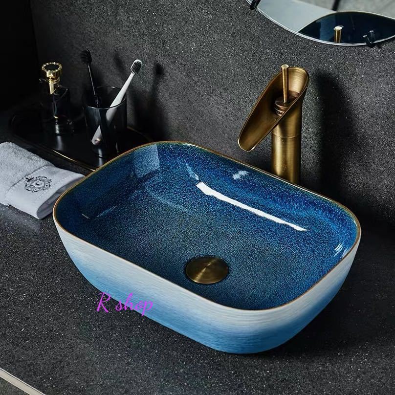楽天市場】A011171置き型洗面ボウルセット ．手洗い器 デザイン