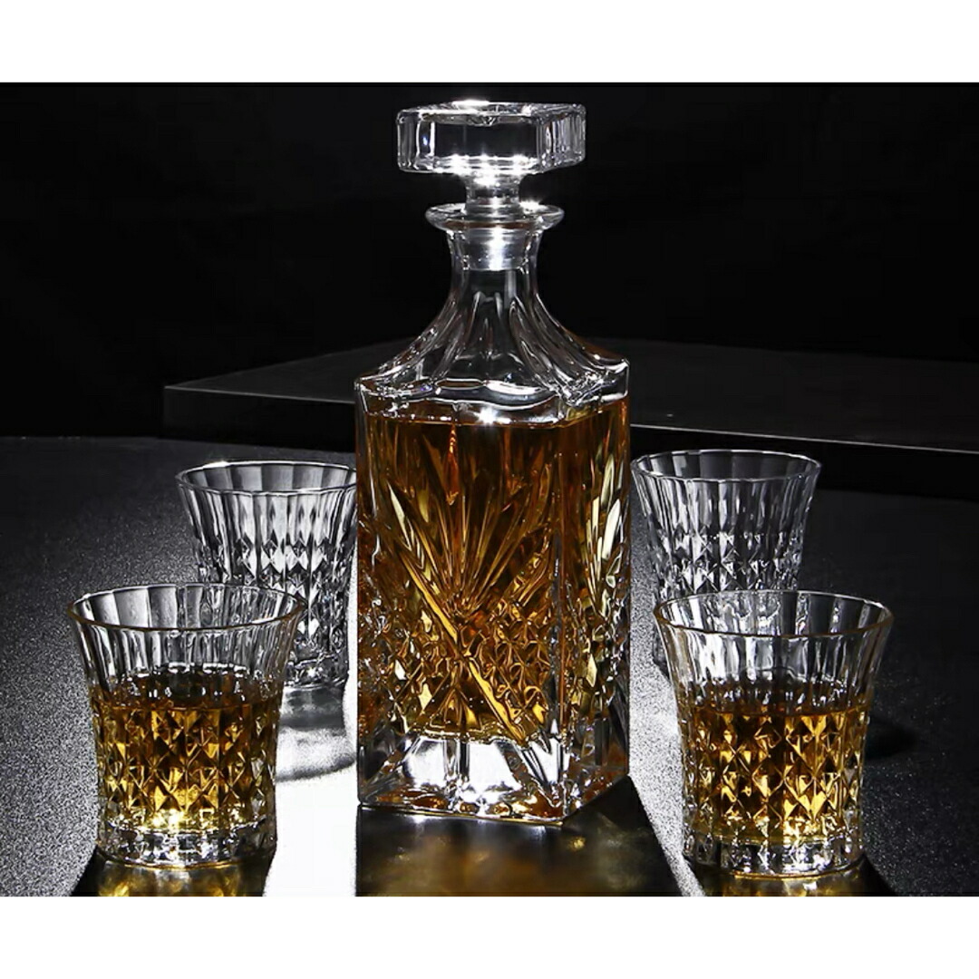 赤色ガラス デカンタとショットグラスセット Amazon | 12ゲージの弾丸ショットグラスギフトセット、注ぎ口