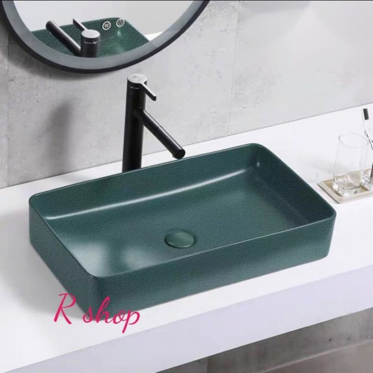A置き型洗面ボウルセット 手洗い器 陶磁器 手洗い鉢 洗面台 蛇口 排水ホース付き