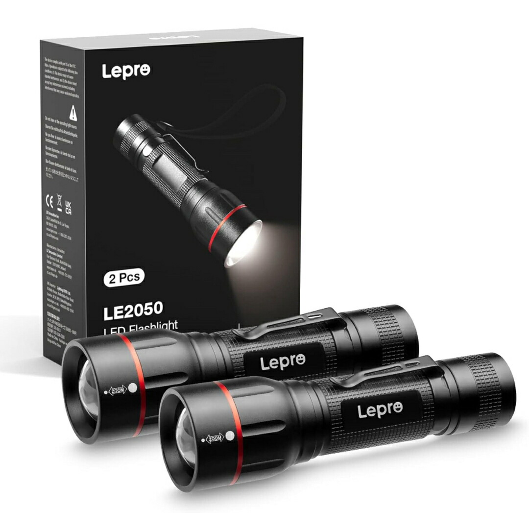 LED懐中電灯 防災 停電対策．電池式 フラッシュライト 強力