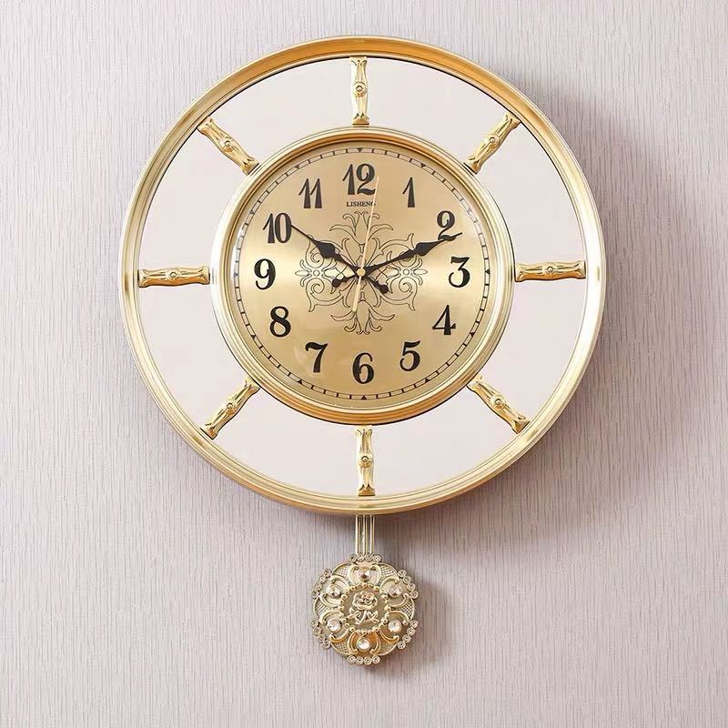 楽天市場】A043169北歐風 貴族風 クロック。壁掛け時計 かけ時計