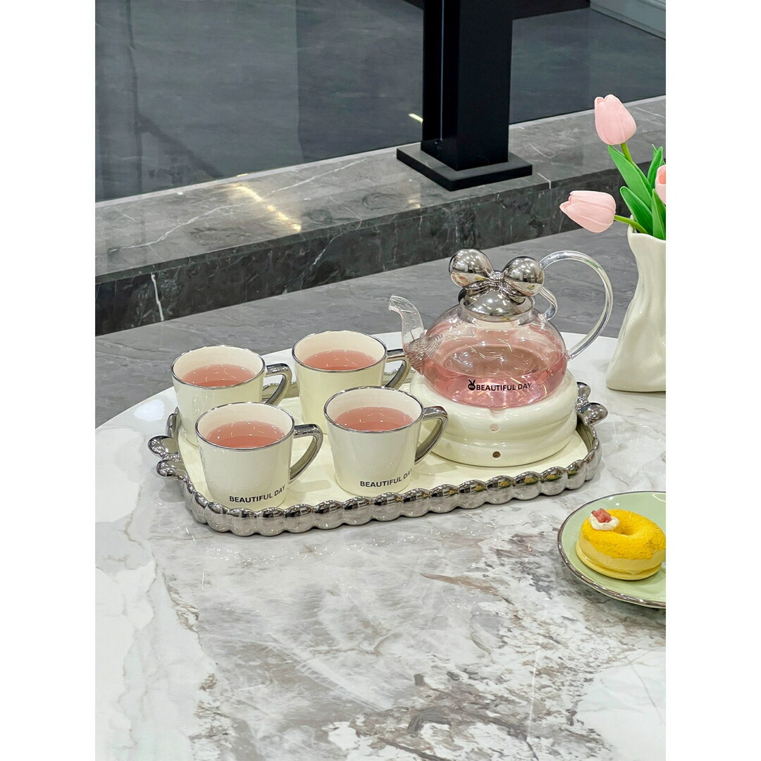 ティー・コーヒーカップセット カップ4客セット 陶磁器ティーセット｜SSG SHOP