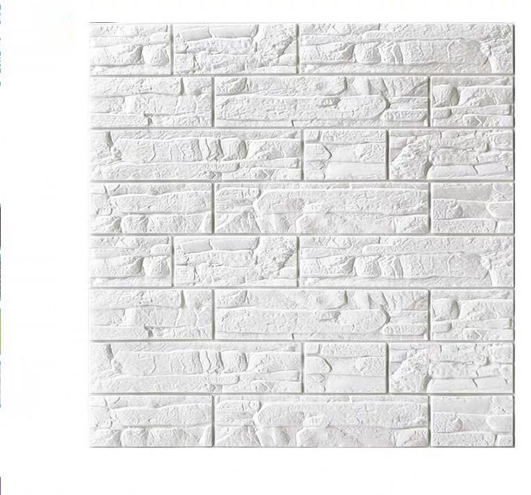 50枚 70cm×70糎 周囲の状況壁 3D立体レンガ飾りつけ壁紙 雨合羽 後ろぎたない押しとどめる 菌類押しとどめる