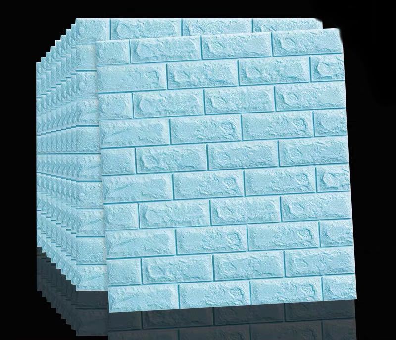50枚 70cm×70糎 周囲の状況壁 ．3D立体レンガ飾りつけ壁紙 雨合羽 後ろぎたない押しとどめる 菌類押しとどめる 高品質