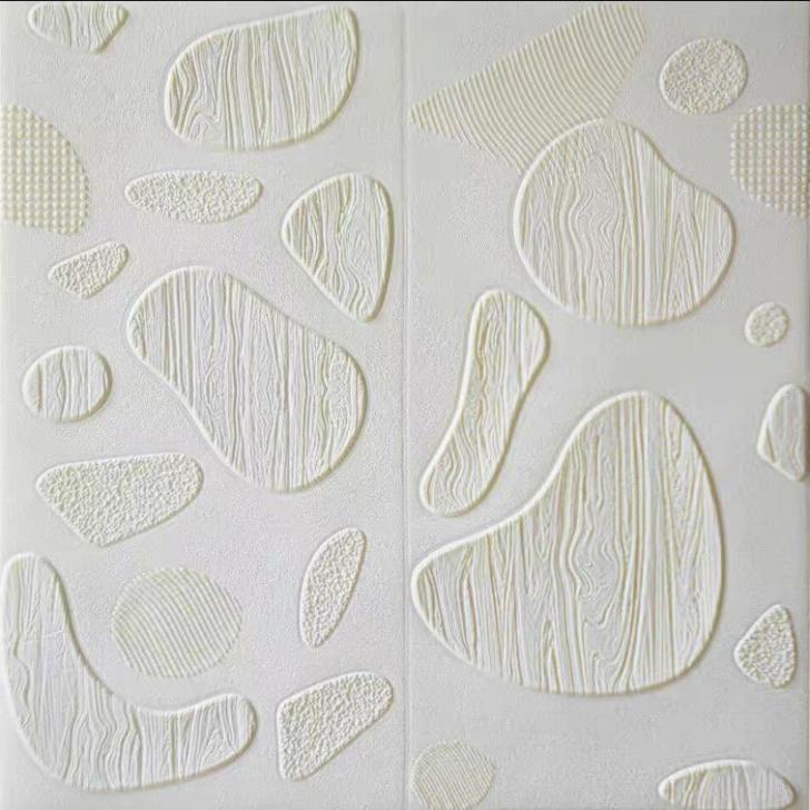 50枚 70cm×70cm 背景壁 ．3D立体レンガ模様壁紙 防水 汚い防止 カビ防止