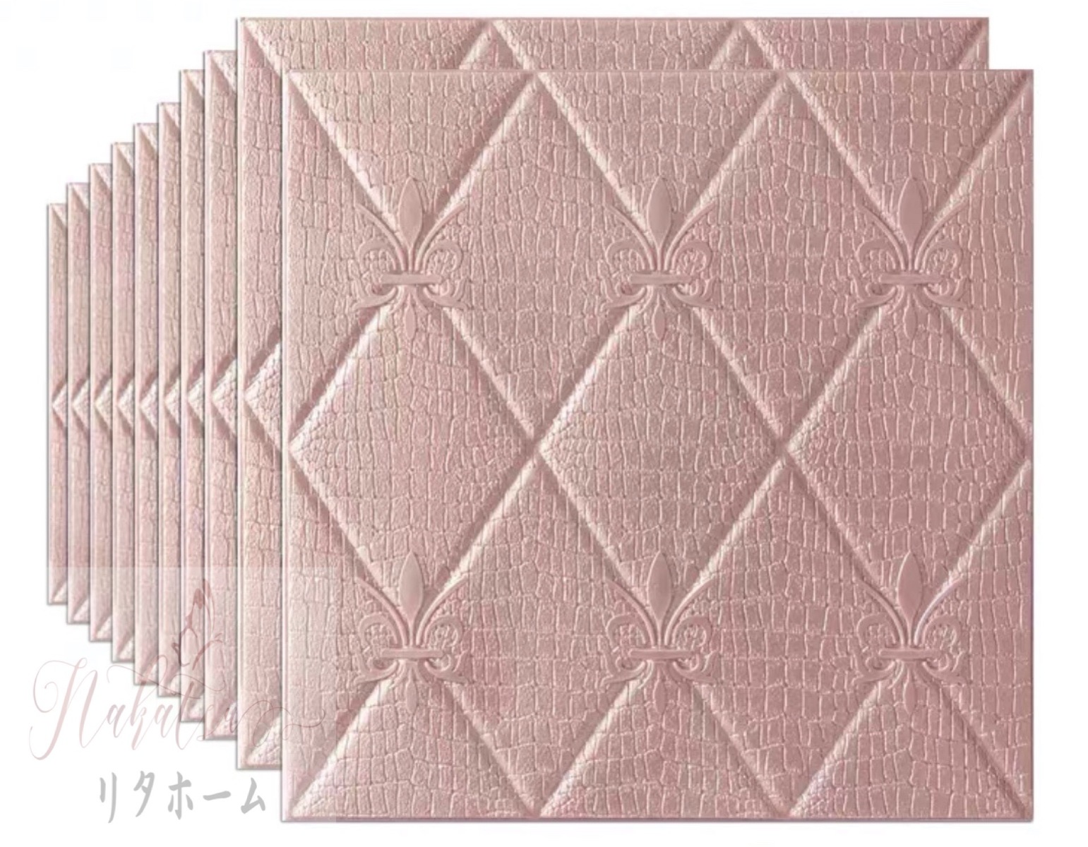 50枚 70cm×70糎 周囲の状況壁 3D立体レンガ飾りつけ壁紙 雨合羽 後ろぎたない押しとどめる 菌類押しとどめる