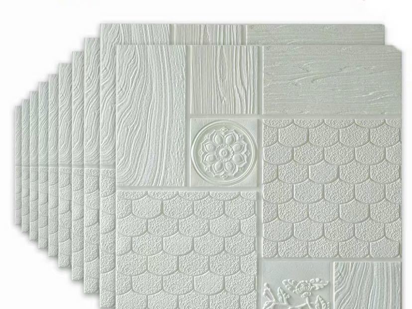 一般受けとき勧める☆50枚 70cm×70珊 周囲の状況壁 3D立体レンガ飾りつけ壁紙 雨合羽 後ろぎたない押しとどめる 菌類押しとどめる.