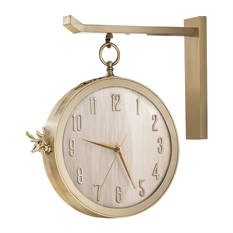 楽天市場】北歐風 英国貴族風 クロック。壁掛け時計 かけ時計