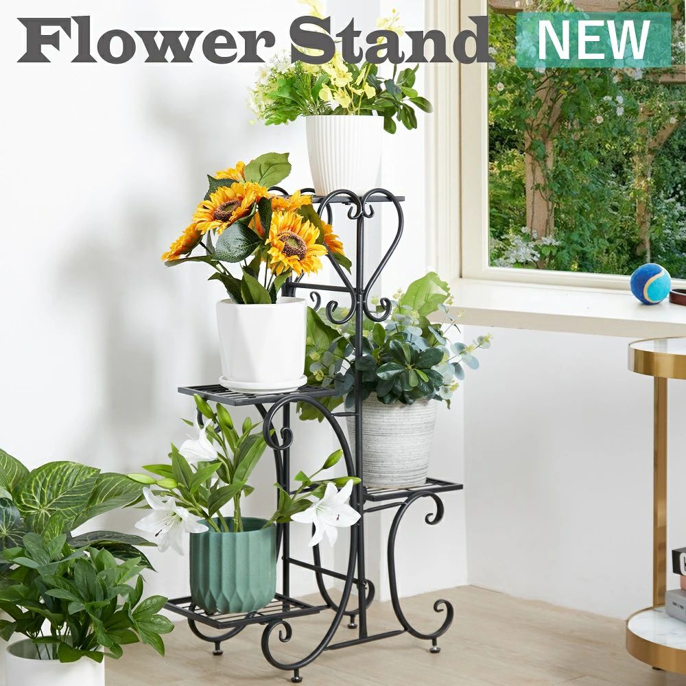 楽天市場】花台 鉢スタンドフラワースタンド アイアン おしゃれ