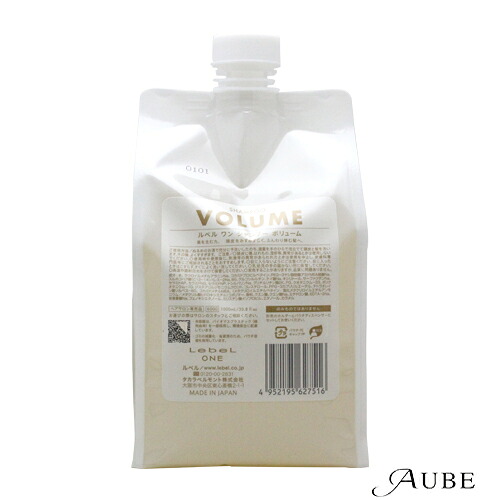 楽天市場】ルベル ワン シャンプー ボリューム 1000ml 詰替用