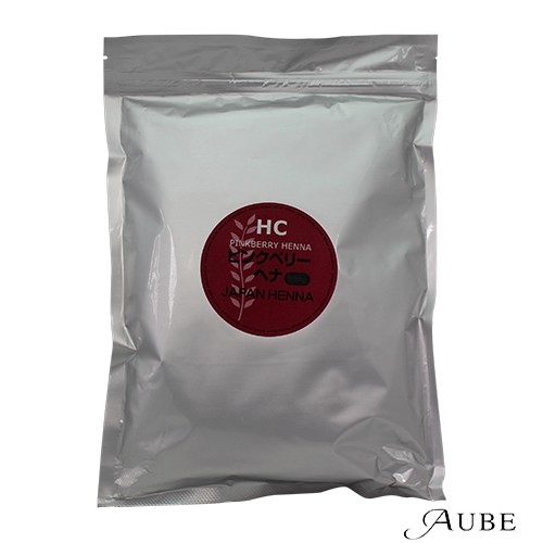 【ウィッグ専用化学染料】ジャパンヘナ ピンクベリー 500g【宅急便コンパクト対応】｜ＡＵＢＥ（オーブ）店