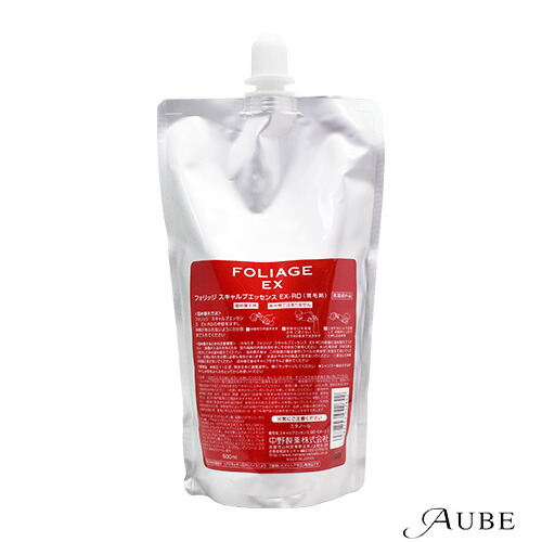 中野製薬 ナカノ フォリッジ スキャルプエッセンス EX-RD 500ml 詰め替え【追跡可能メール便対応1個まで】