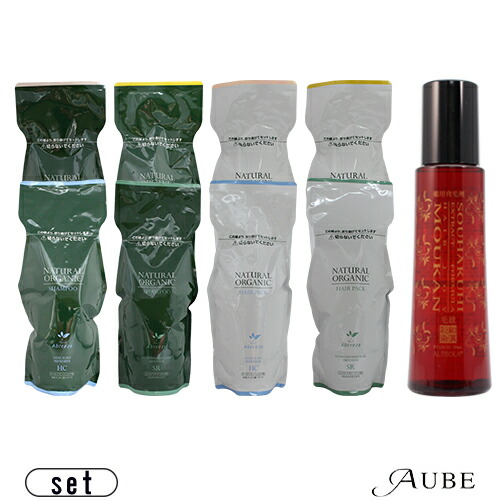 【美容師が選んだお勧め育毛セット！】パシフィックプロダクツ アブリーゼ ナチュラルオーガニック シャンプー 600ml ヘアパック 600g 詰め替え 和漢彩染 毛歓 150ml 合計3点セット【ゆうパック対応】