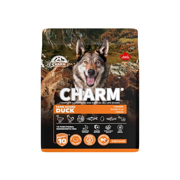 CHARM チャーム ファームレイズドダック ドッグフード 2kg おまけ付き