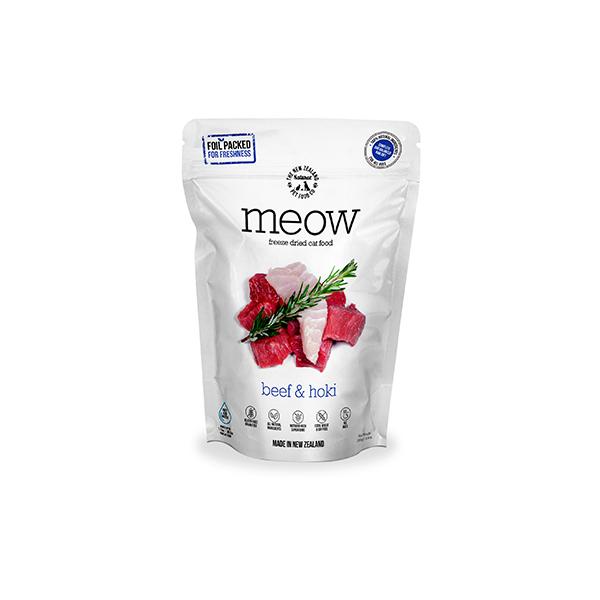 MEOW ミャウ フリーズドライ キャットフード ビーフ&ホキ 280g 猫 ねこ ネコ キャットフード フード