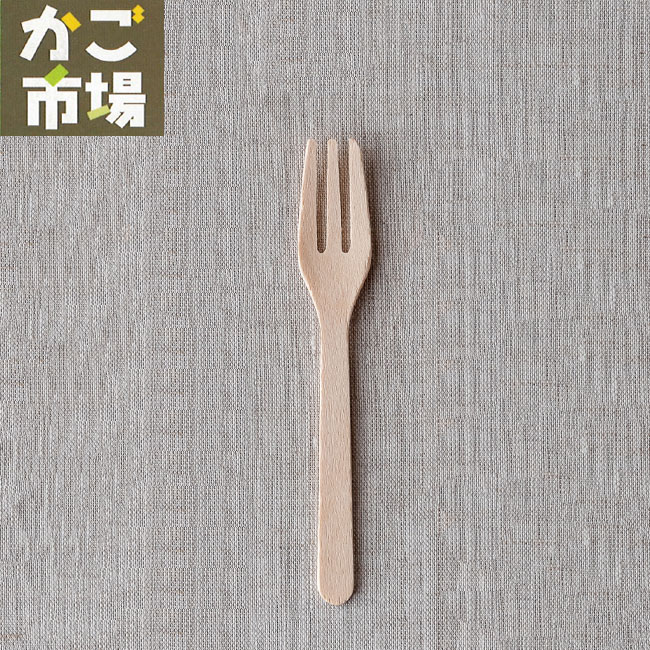 【10,000本】木製フォーク 100 使い捨て フォーク テイクアウト カトラリー 業務用 キッチン用品 厨房用品 #10431000 24,382円
