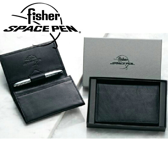 フィッシャー FISHER 筆記用具 ボールペン 付属品 名刺入れ+ボールペン WH400 置き目品 名入れ