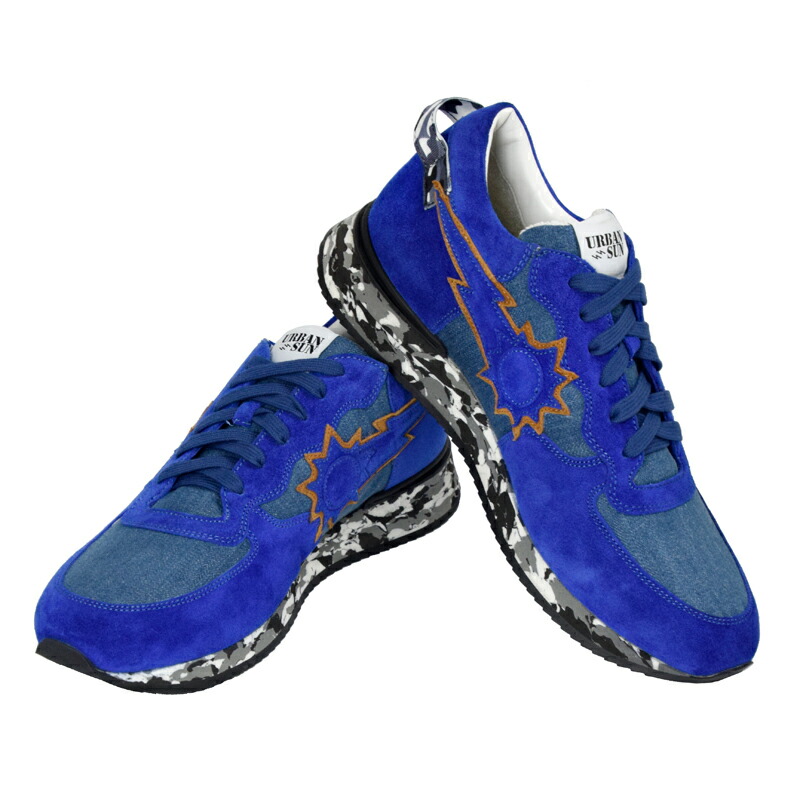 URBAN SUN スニーカー ANDRE 226 ブルー ランニングモデル URBAN SUN スニーカー ANDRE 226 ブルー ランニングモデル
