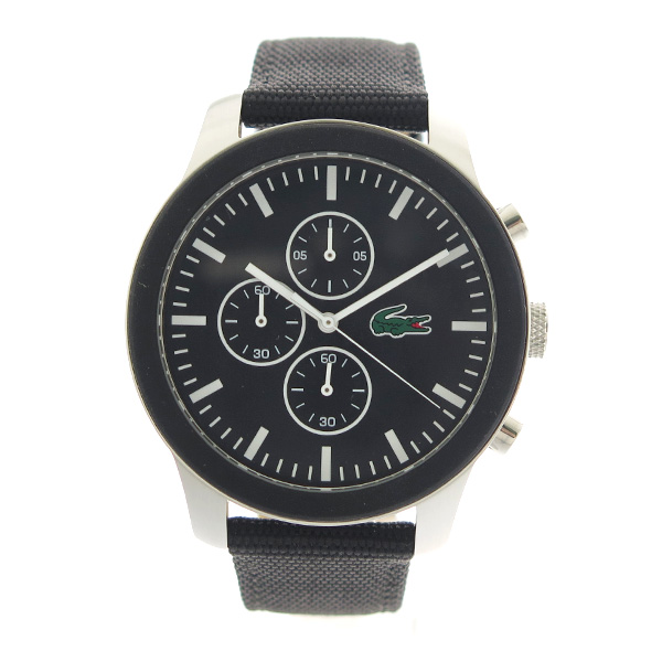 【楽天市場】ラコステ LACOSTE 腕時計 ユニセックス メンズ レディース 2010950 クロノグラフ クオーツ ブラック：時計＆雑貨