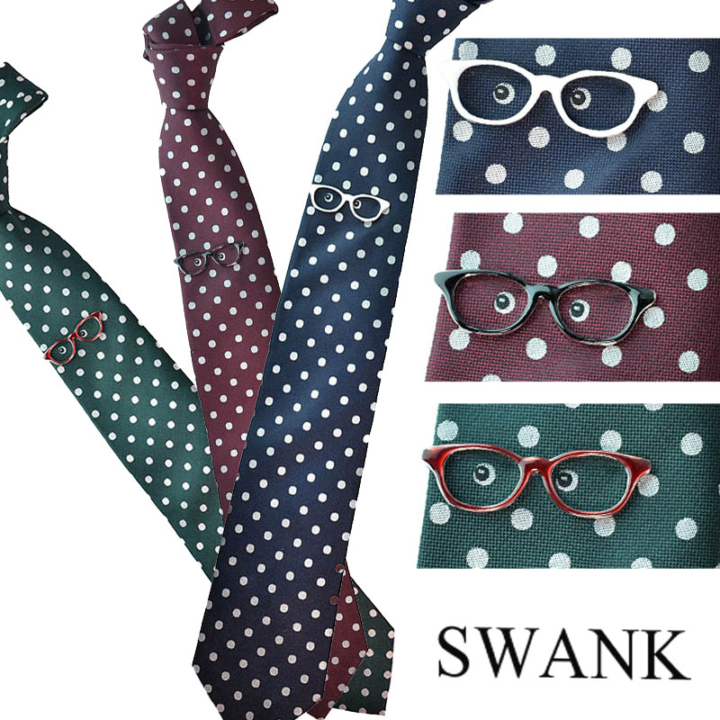 楽天市場】スワンク SWANK タイドメ＆ ネクタイ セット06（ゴルフ