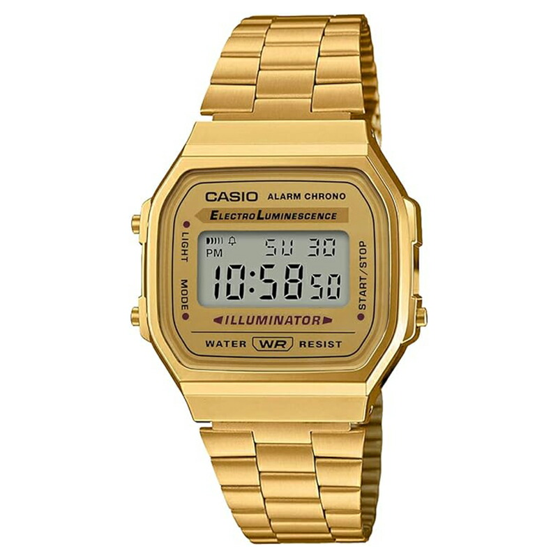 カシオ ウオッチ CASIO ブランド名 デジタル 時辰儀 ブランド名 外国でひな形 A168WG-9WDF ゴールド チプカシ チープカシオ メンズ レディース キッズ A168WG-9 ちびっ子 ユニ一発やる カシオ ウオッチ