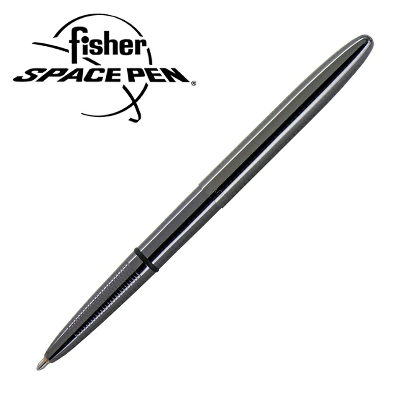 フィッシャー FISHER スペースペン Space Pen ボールペン ブレット EF-400-BTN ブラックチタン 1010412 名入れ｜時計＆雑貨セレクトショップクロス