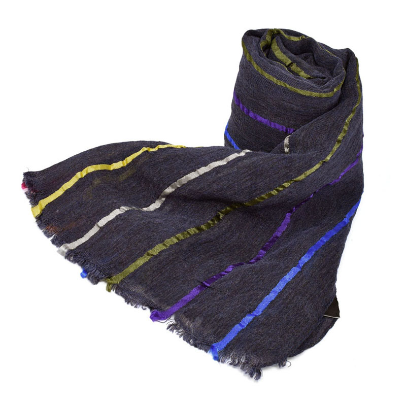 新品✨️タグ付き ポールスミス マルチカラー ストライプ マフラー ウール100% PAUL SMITH ポールスミス スカーフ マフラー ストール