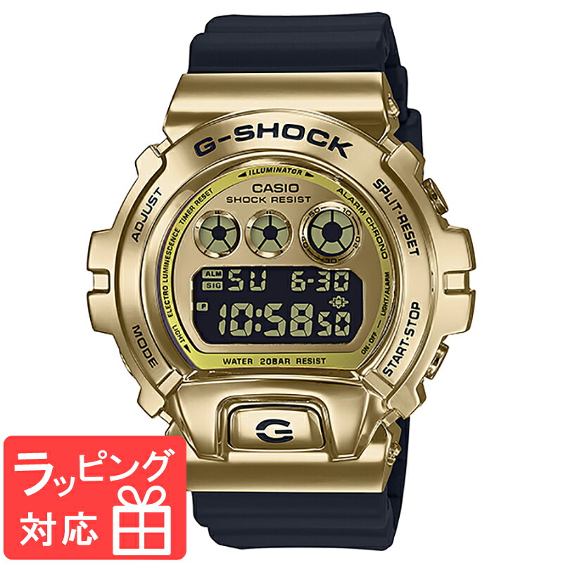 カシオ CASIO G-SHOCK Gショック 6900 SERIES ブラック ゴールド 黒 金 メンズ 腕時計 時計 GM-6900G-9DR GM-6900G-9 海外モデル｜時計＆雑貨セレクトショップクロス