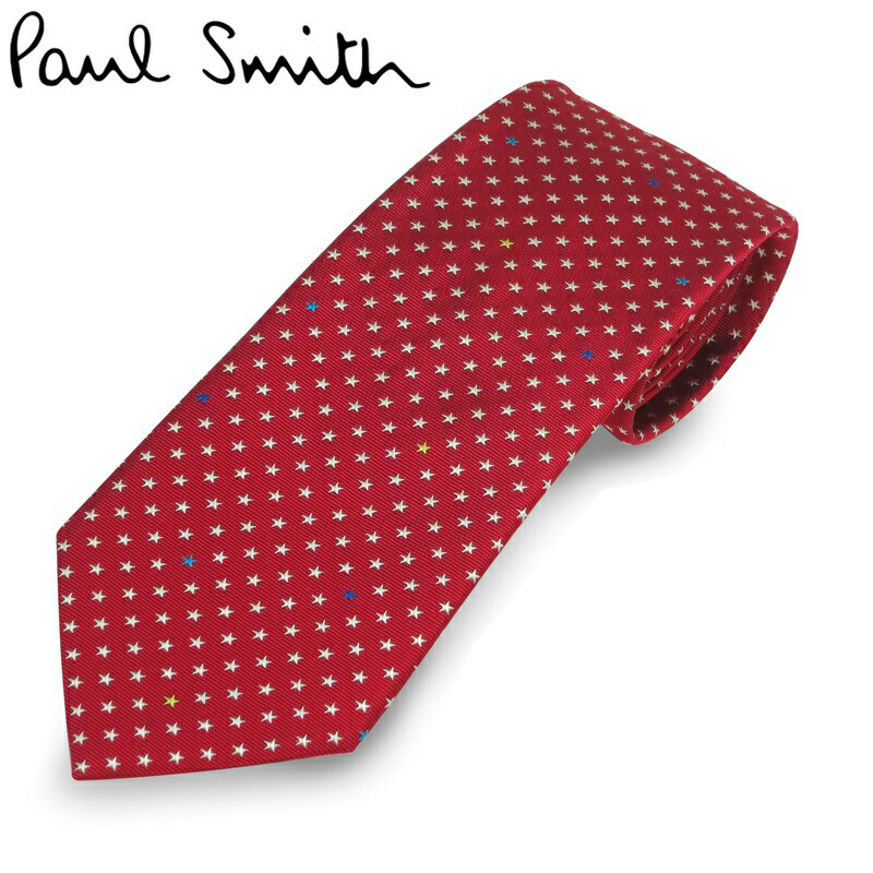 高速配送 ポールスミス Paul Smith ブランドケース付 ネクタイ シルク 総柄 星 スター Alu416 25 メンズ プレゼント 男性 ブランド ビジネス オシャレ 人気ブランドを Www Natskies Com