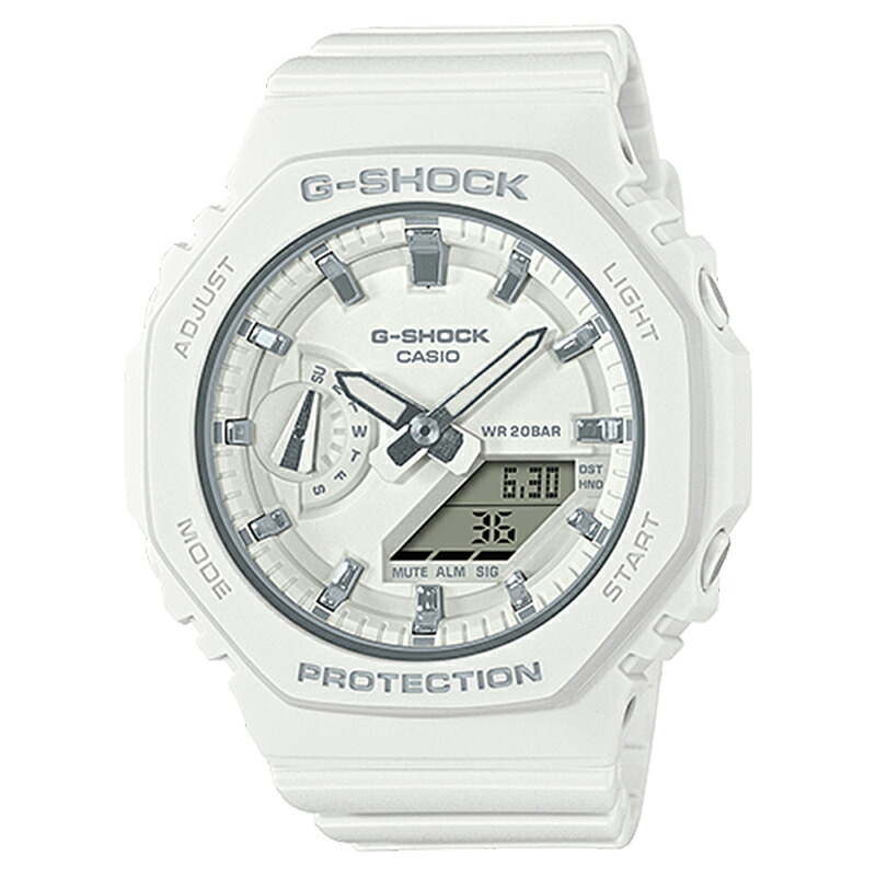 カシオ CASIO G-SHOCK Gショック 国内正規品 国内モデル COMBINATION ホワイト 白 メンズ 腕時計 GMA-S2100-7AJF GMA-S2100-7A|時計&雑貨セレクトショップクロス